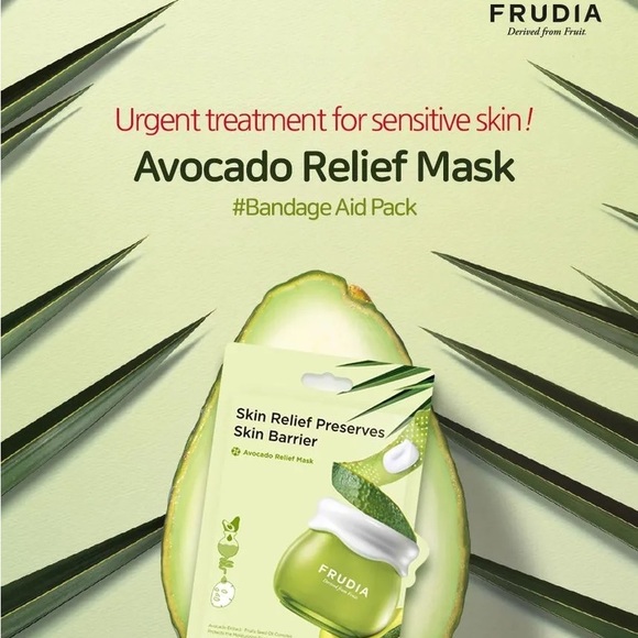 🥑 Calming: Avocado Relief Mask - Picture 2 of 4